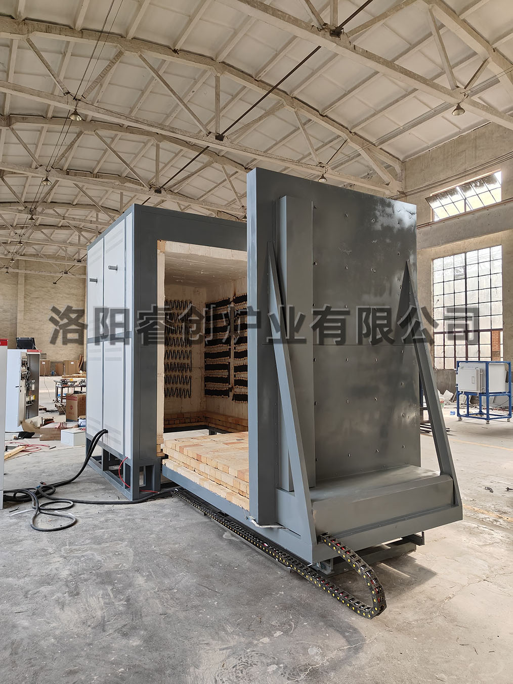 高温台车炉构成及使用方法